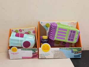 (2) NEW SUN SQUAD DUALMEGA BUBBLE MACHINE