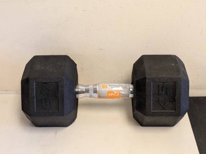 NEW CAP 45LBS. DUMBBELL