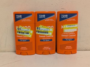 NEW MANDO WHOLE BODY DEODORANT PRO SPORT 3PK