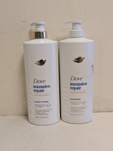 NEW DOVE INTENSIVE REPAIR SHAMPOO AND CONDITIONER 2PK