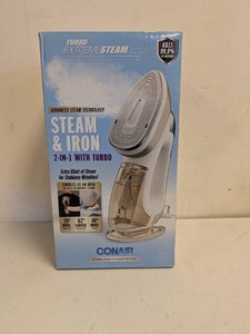 CONAIR TURBO EXTREME STEAM & IRONS 2-IN-1 WITH TURBO