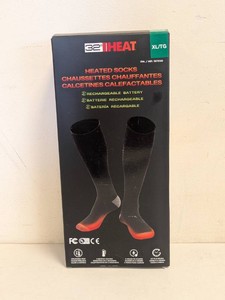 32 DEGREE HEAT RECHARGEABLE HEATED SOCKS XL