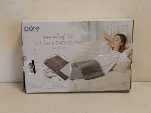 PURE ENRICHMENT PURE RELIEF XL HEATING PAD GRAY