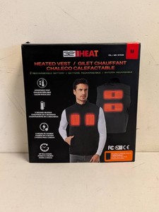 32 DEGREE HEAT RECHARGEABLE HEATED VEST MEDIUM