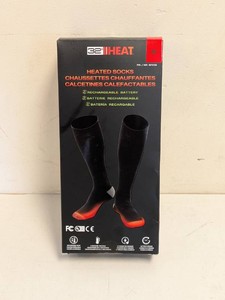 32 DEGREE HEAT RECHARGEABLE HEATED SOCKS MEDIUM