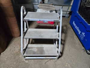 Aluminum 3-Step Portable Steps