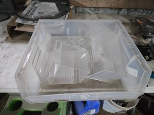 Acrylic Display Case and Stands, Clear Plastic