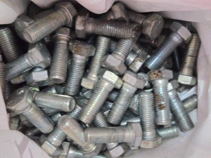 Lot of Approximately 80 Grade 8 Hex Head Bolts, 78 x 2-12