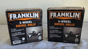 2 Boxes - Franklin 3-wheel Swivel Dolly
