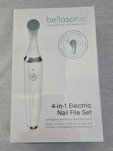 Bellasonic 4 -in - 1 Electric Nail File Set (USB charged).  Sealed in box.
