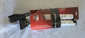 2 Tier adjustable door security bar. Anti-theft for slidinghinged doors.  29 12 T and extends to 39 T