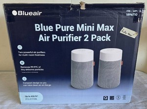 Like New Blue Pure Mini Max Air Purifier - 2 pack. Pre-owned.