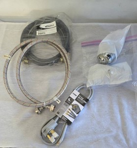 2 WasherDryer Hoses, 1 Electric Dryer Cord and 2 Shower Heads.  All pre-ownednew condition.