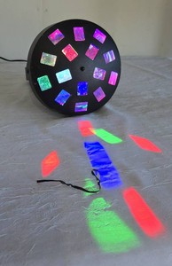 DragonX LED Mushroom Effect Light. A portable sound activated stage and party light.  Pre-owned.  See Video&nbsp (Click on it twice to play)