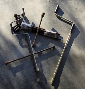 Misc. lot of Tire Wrenches