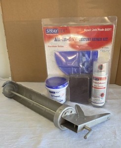 All in One Texture Repair Kit and Large Caulking Gun.