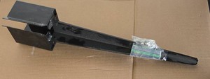 New Metal Fence Post Ground Spike. 24 Long