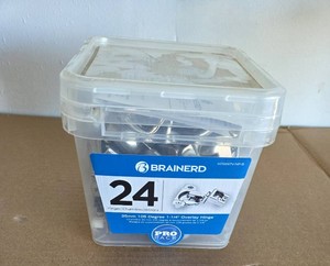 New - Brainerd 35mm 105 Degree 1 14 Overlay Hinge.&nbsp&nbsp