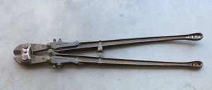 Vintage HK Porter #3 Bolt Cutter - Patented 1909 Boston Massachusetts