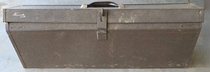 Kennedy Die Cast Heavy Duty Toolbox.  32 L x 10 T x 8 W.