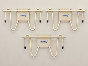 3x 83476 - Lot of 3x NEW IN BOX Bar Ray 60065 X-Ray Apron Tubular Racks, Wall Mounted