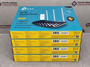 4x 86773 - Lot of 4x NEW IN BOX TP-Link AC750 Wireless Routers Archer C20 Dual Band
