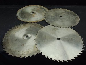 4) 16 SAW BLADES