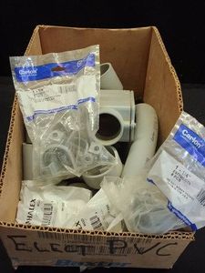 NEW ELECTRICAL PVC FITTINGS