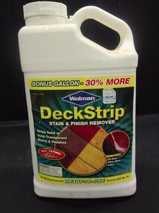 32 GALLON OF WOLMAN DECKSTRIP STAIN & FINISH REMOVER