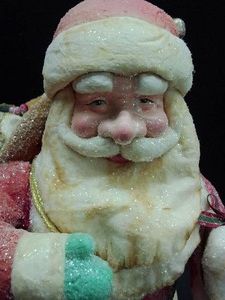 RETRO STANDING SANTA CLAUS