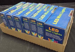 7 BOXES OF LED MINI LIGHTS