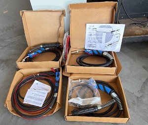 (4) PRIMA mig welding guns TO 2530
