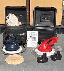 WEN 10 random orbit waxer, ROCKFORD 10 cordless 18v polisher
