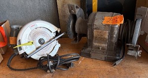 CRAFTSMAN industrial rated grinder, CRAFTSMAN circular saw