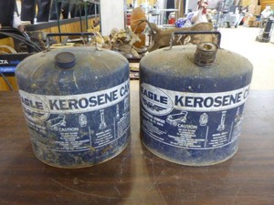 2 Kerosene Cans