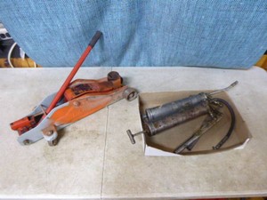 Floor Jack and Grease Guns