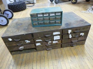 2 Multi-Drawer Organizers with Contents