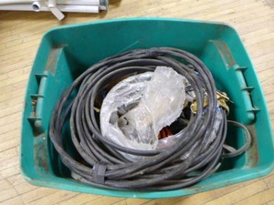 Tote of Assorted Wire