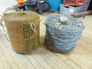 Twine and Barbed Wire