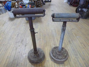 2 Vintage Roller Stands