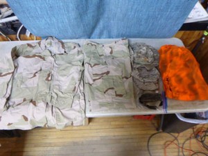 Mens Military Camo Clothing