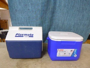 2 Small Coolers