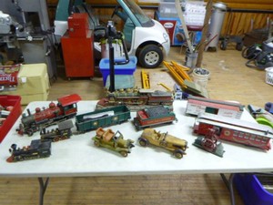 Collectible Trains and Wooden Cars