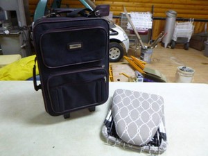 Suitcase and Ironing Board
