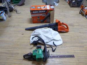 BlowerVac and Weed Trimmer