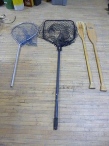 Fishing Nets and Paddles