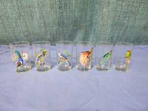 6 Exotic Bird Glasses from Malaysia