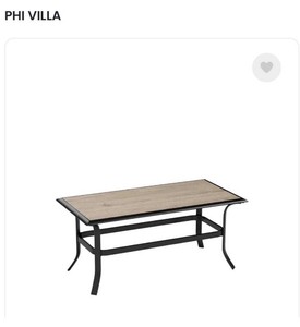 Phi Villa Outdoor Table(Thinking Coffee Table)