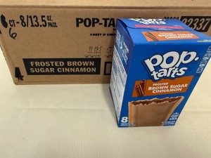 6x 8ct PopTarts-Brown Sugar Cinnamon