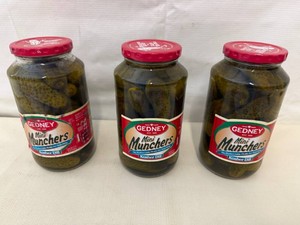 3x Gedney Mini Munchers-Kosher Dill